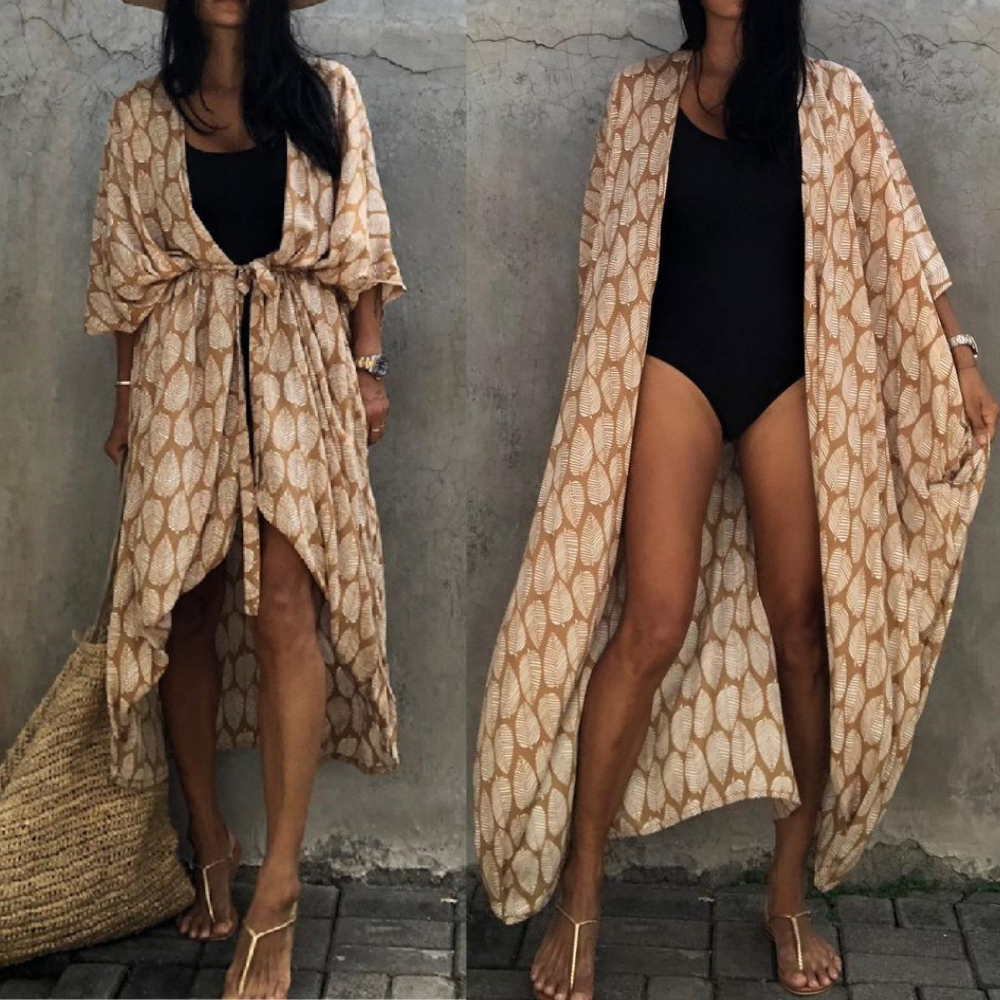 Estella - Boho Kimono met Tie-Dye Print voor Dames
