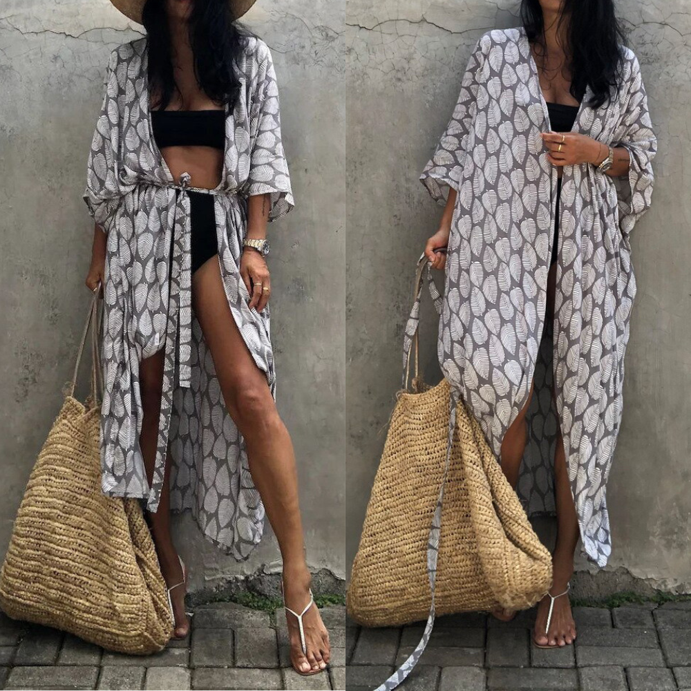 Estella - Boho Kimono met Tie-Dye Print voor Dames