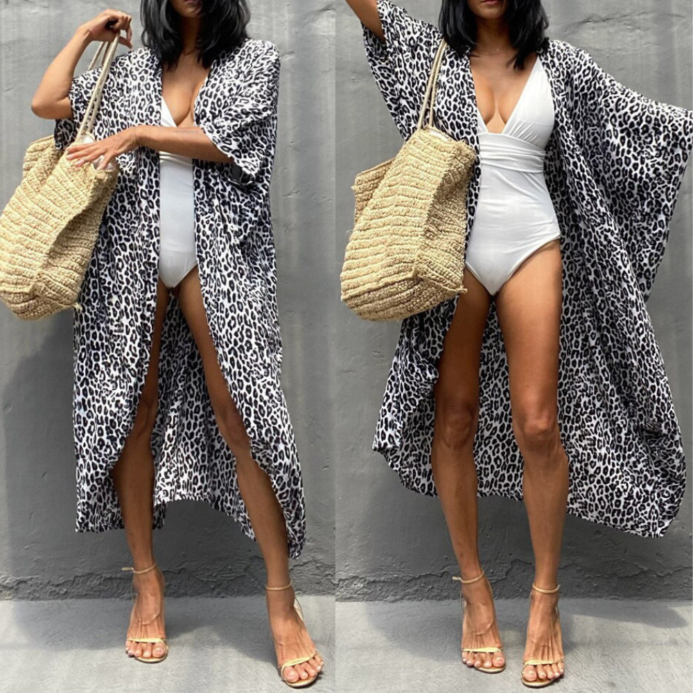 Estella - Boho Kimono met Tie-Dye Print voor Dames
