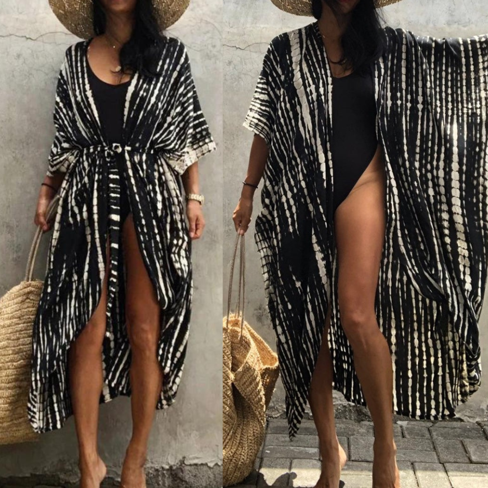 Estella - Boho Kimono met Tie-Dye Print voor Dames