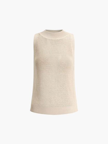 Adelaide - Gebreide holle tanktop voor dames