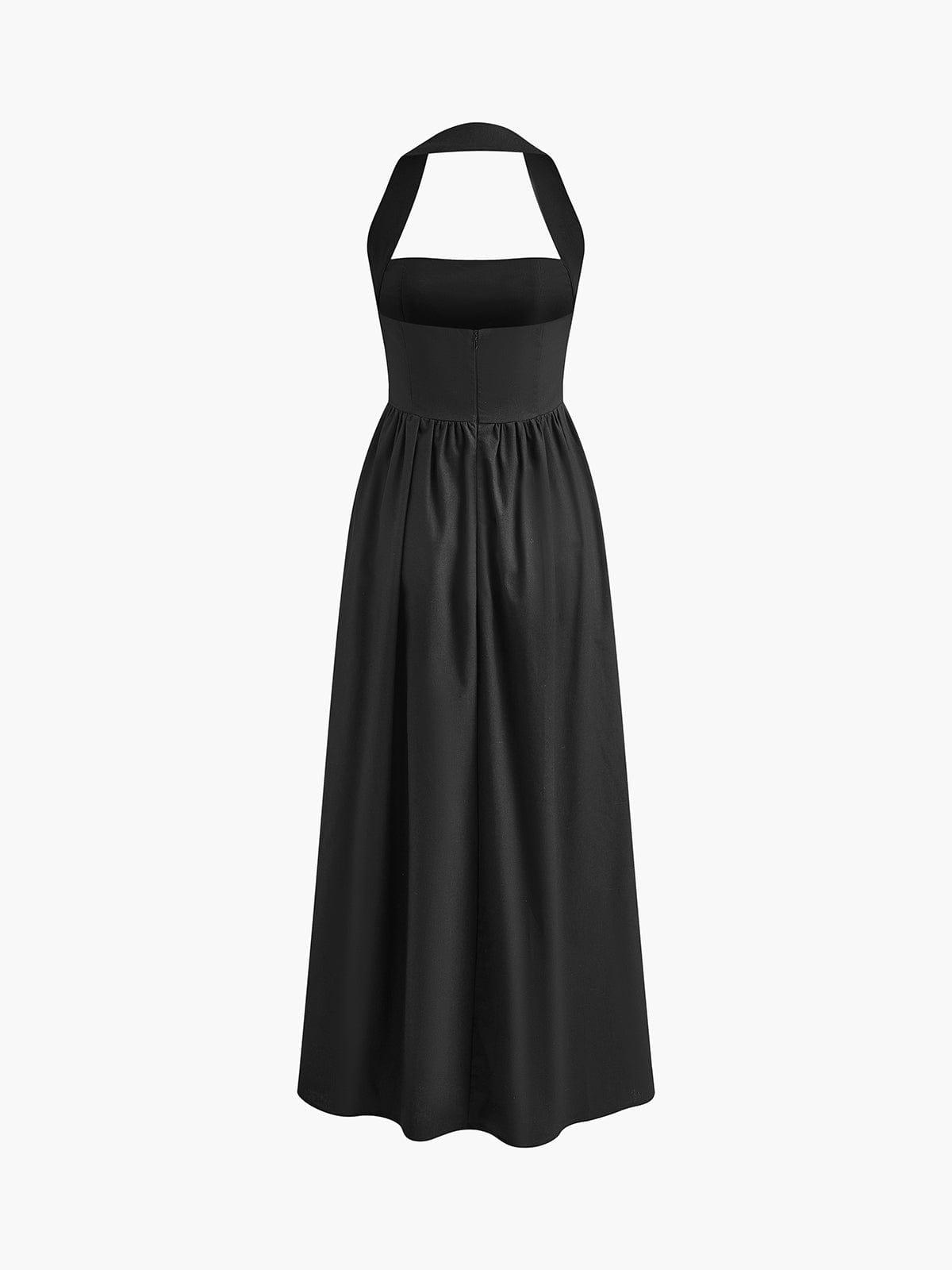Annelise - Halster Maxi Jurk voor Vrouwen