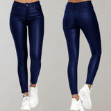Bathilde - High Waist Dames Stretch Skinny Jeans