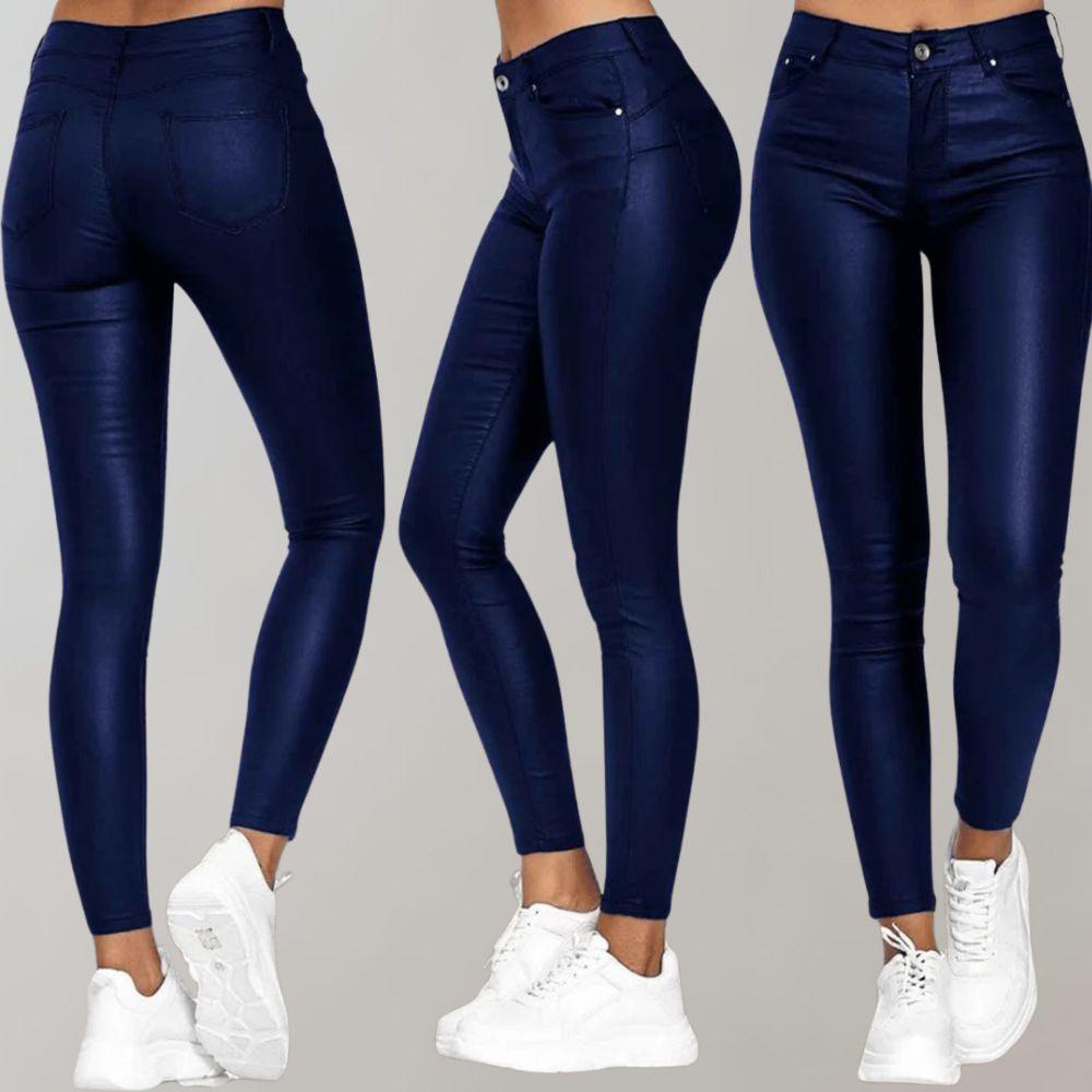 Bathilde - High Waist Stretch Skinny Jeans