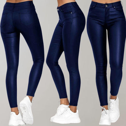 Bathilde - High Waist Stretch Skinny Jeans