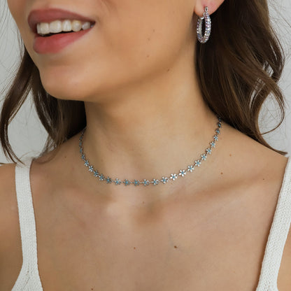 PureGleam - Bloemen Ketting voor dames