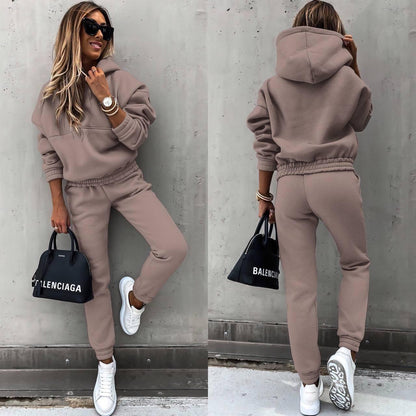 Anna - Zachte Dames Joggingpak met Hoodie en Broek