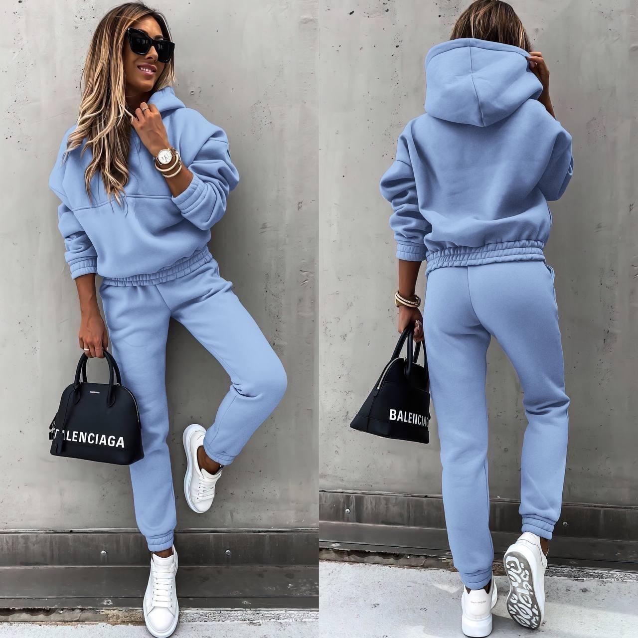 Anna - Zachte Dames Joggingpak met Hoodie en Broek