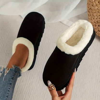 Dames Warme Winterpantoffels Met Comfortabele Voering
