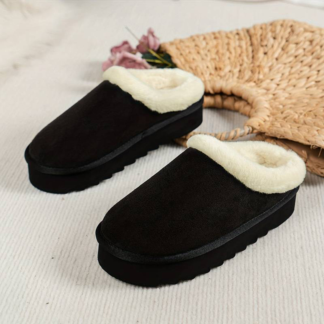 Dames Warme Winterpantoffels Met Comfortabele Voering
