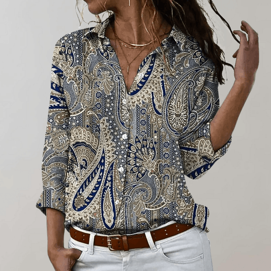 Celeste - Blouse met paisleymotief voor dames