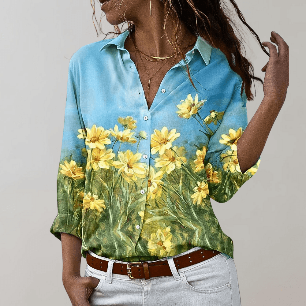 Celeste - Blouse met paisleymotief voor dames