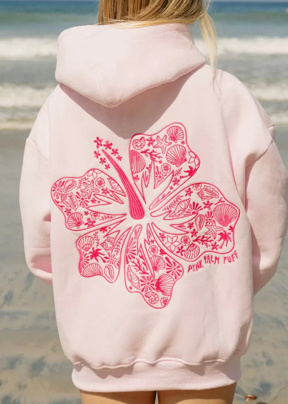 Silvia - Oversized Hoodie met Tropische Print
