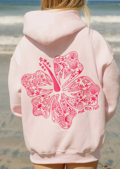 Silvia - Oversized Hoodie met Tropische Print
