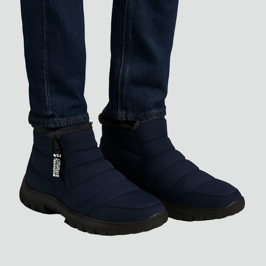 Heren Warme Winterlaarzen met Waterafstotende Afwerking