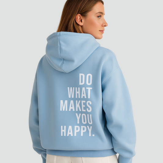 Warme Dames Hoodie met Print en Comfortabele Pasvorm
