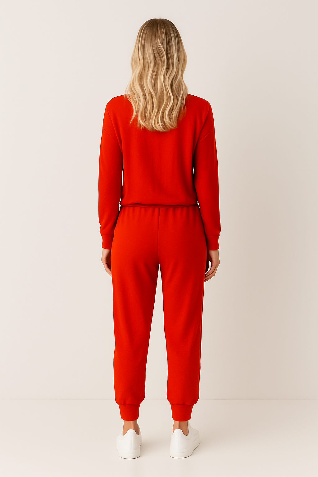 Oversized Dames Gebreide Trui en Broek Set