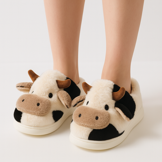 Warme Winter Pluche Pantoffels Antislip Voor Vrouwen