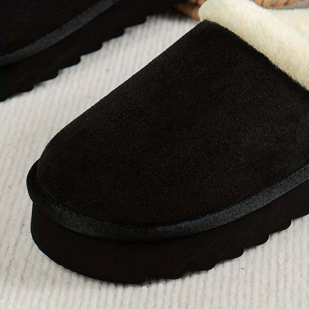 Dames Warme Winterpantoffels Met Comfortabele Voering