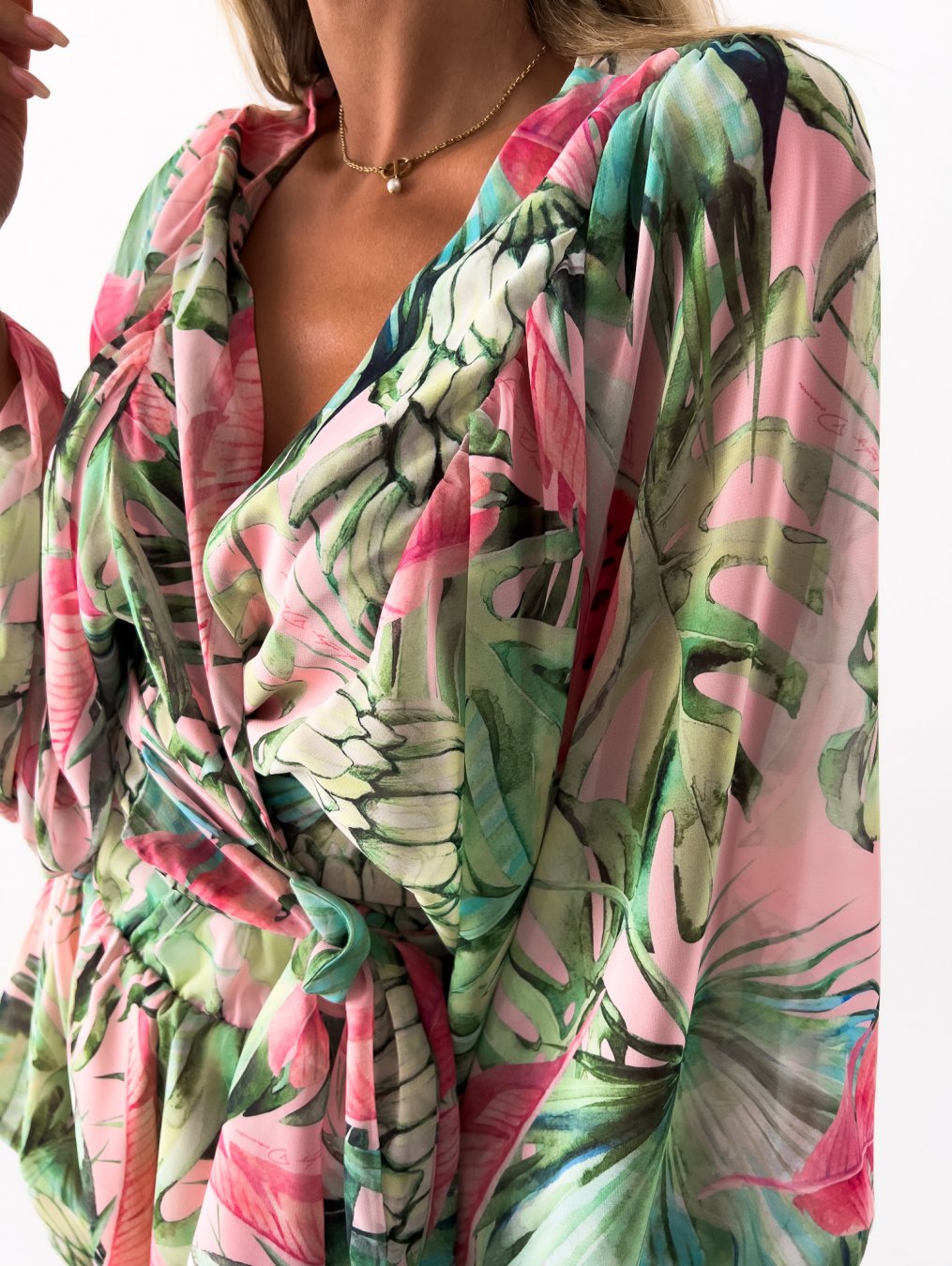 Nova - Flowy zomerset tweedelig met shorts en blouse