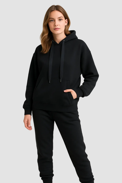 Dames Hoodie Set met Joggingbroek en Comfortabele Pasvorm