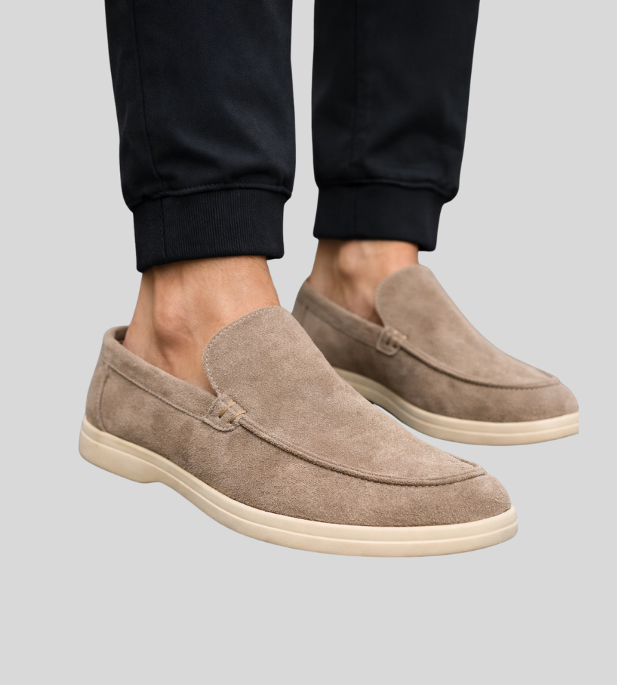 Heren Loafers Met Suède Look Instapmodel En Comfortzool