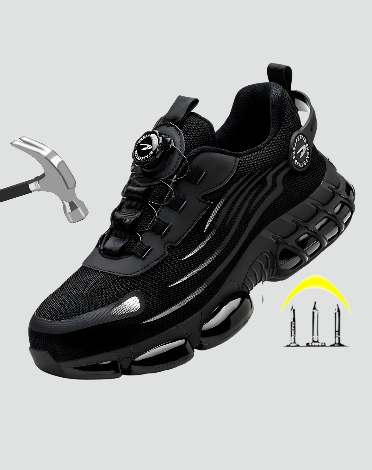 Sportieve Orthopedische Veiligheidsschoenen met Stalen Neus voor Heren