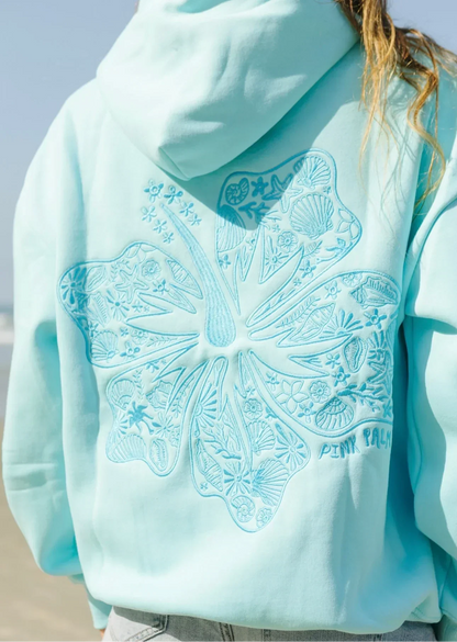 Silvia - Oversized Hoodie met Tropische Print