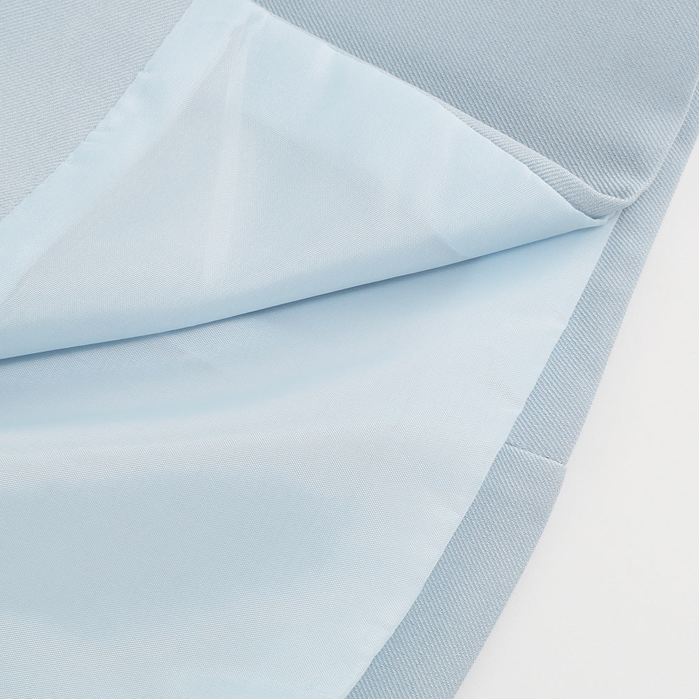 Blazer Jurk Met Cape En Riem Voor Vrouwen