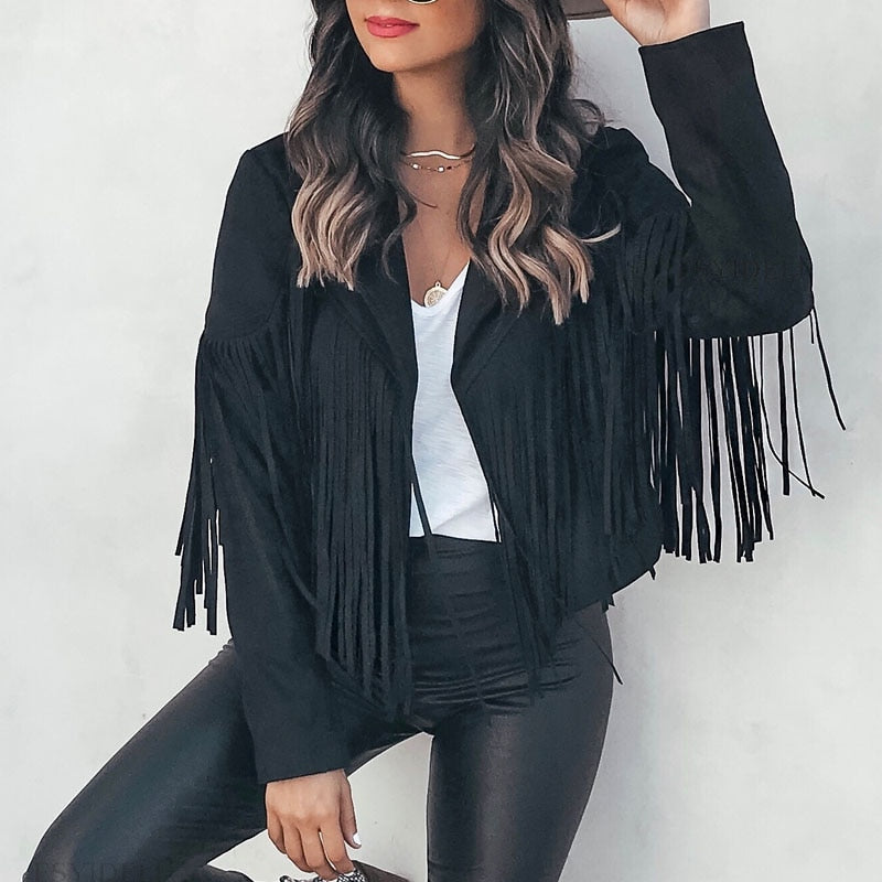 Tünde - Gerafeld zwart vest trendy look voor dames