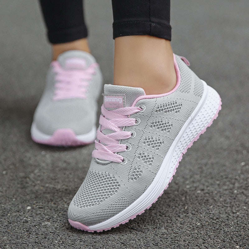 Carissa - Lichtgewicht ademende casual sneakers voor dames