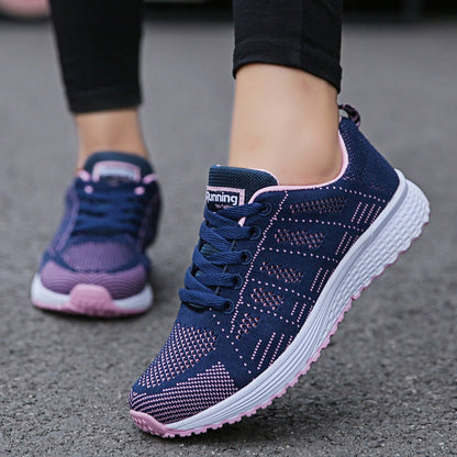 Carissa - Lichtgewicht ademende casual sneakers voor dames