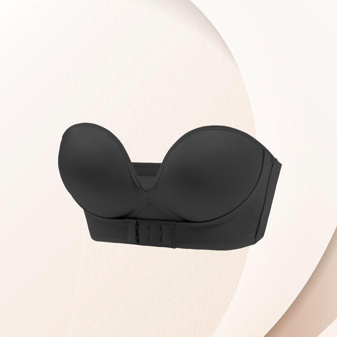 Sara - Naadloze Dames Strapless Beha met Voorsluiting
