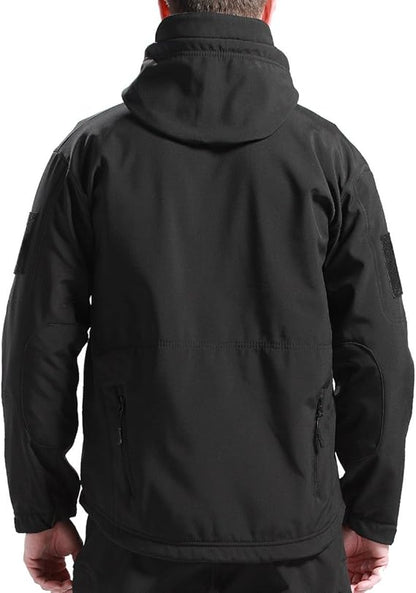 Waterdichte Heren Outdoor Set Met Softshell Jas En Warme Fleece