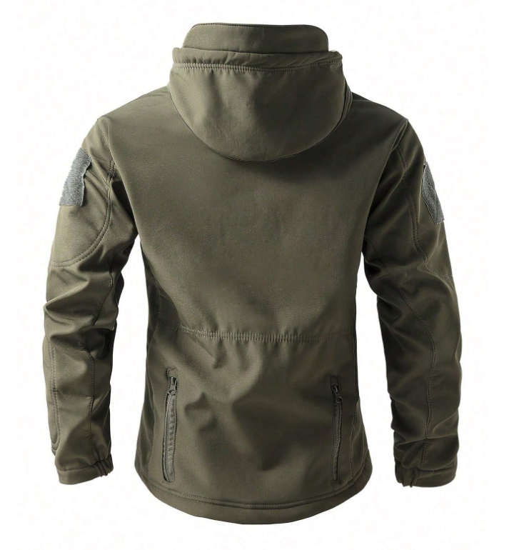 Waterdichte Heren Outdoor Set Met Softshell Jas En Warme Fleece