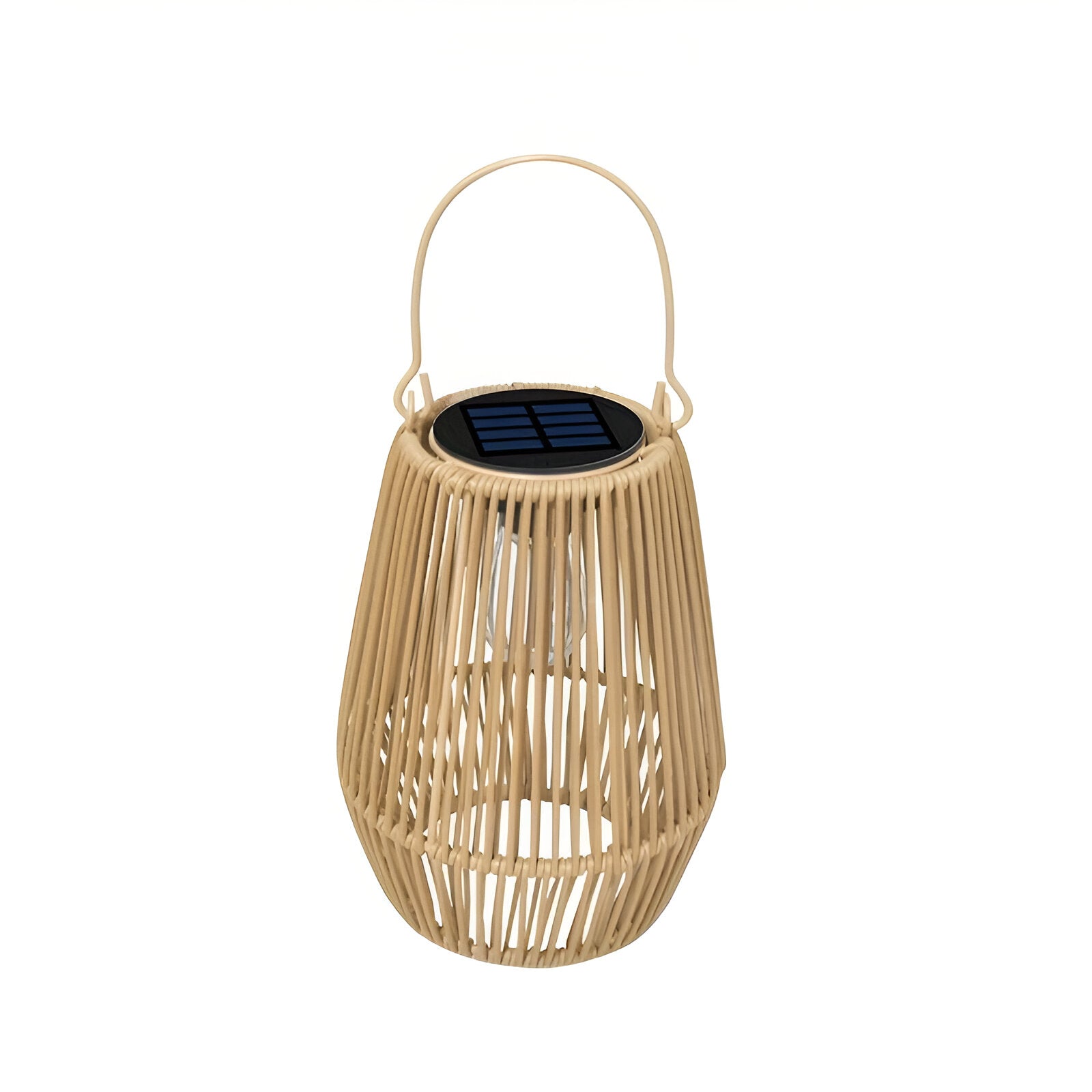 Bamboe Solar Lantaarn Voor Tuin En Terras
