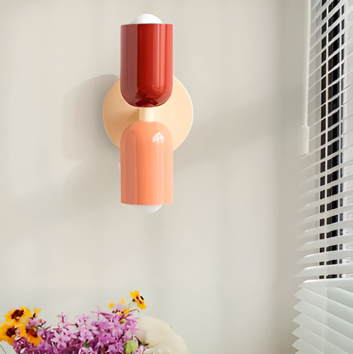 Vintage Wandlamp Met Dubbelzijdige Lichtbron
