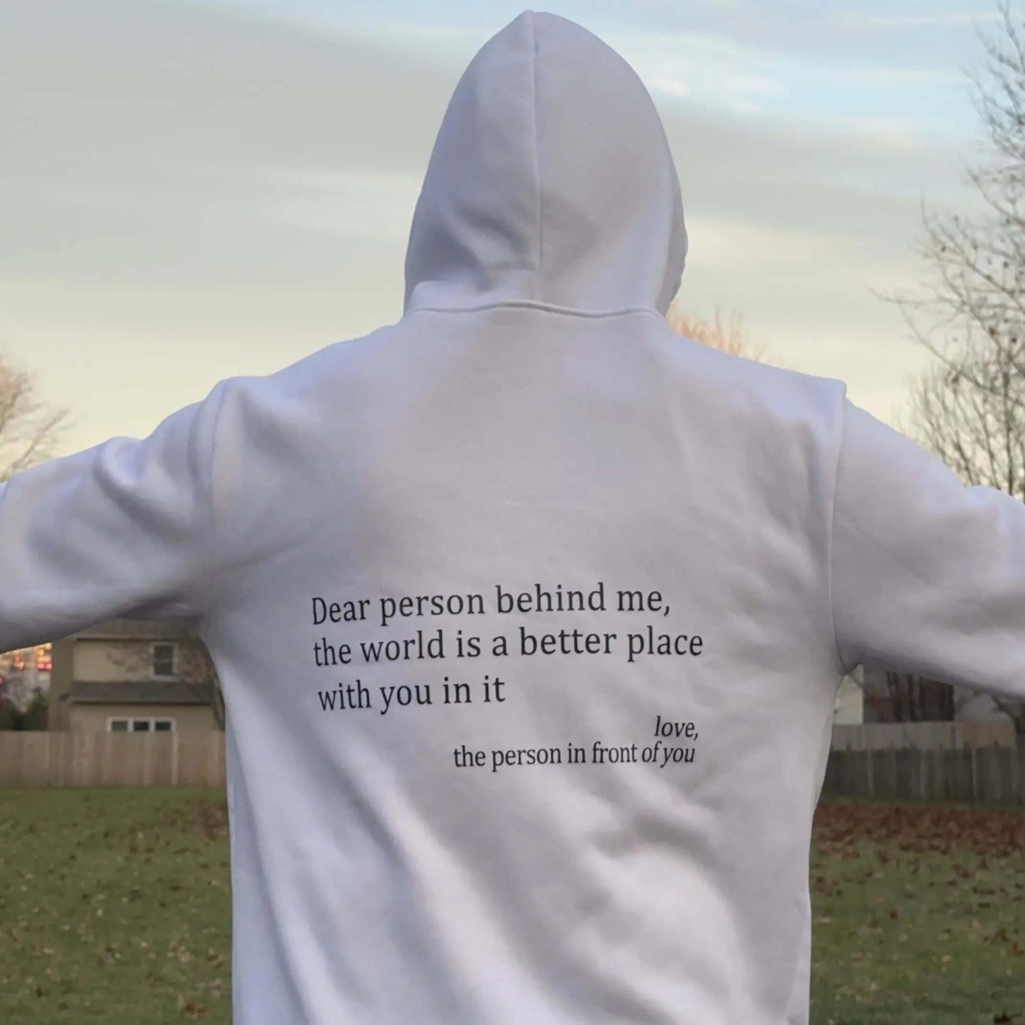 Unisex Hoodie Met Quote Tekstprint 'You Are Enough'