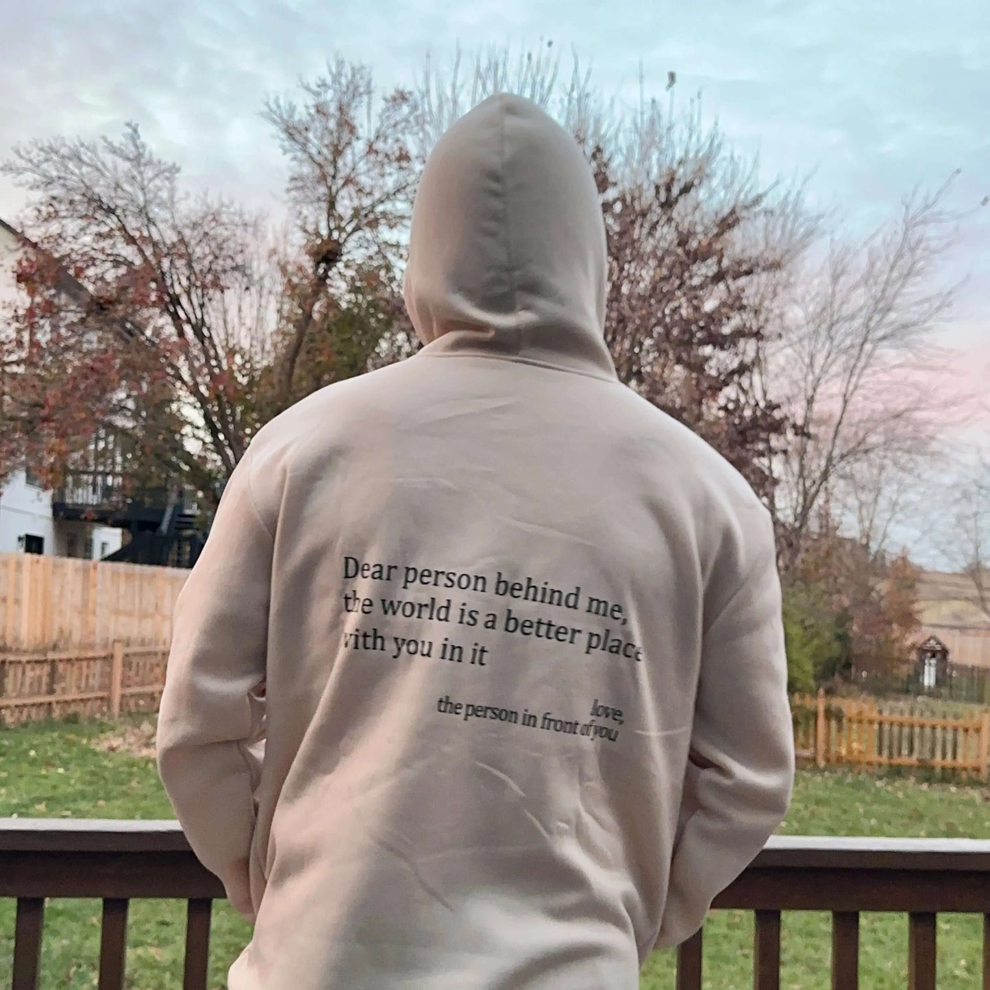 Unisex Hoodie Met Quote Tekstprint 'You Are Enough'