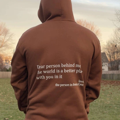 Unisex Hoodie Met Quote Tekstprint 'You Are Enough'