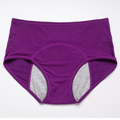 Menstruatieslip voor Vrouwen met Hoge Taille Lekvrij en Seamless Ondergoed