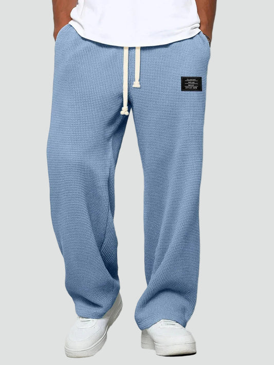 Heren Wijdvallende Joggingbroek Met Trekkoord En Comfortpasvorm