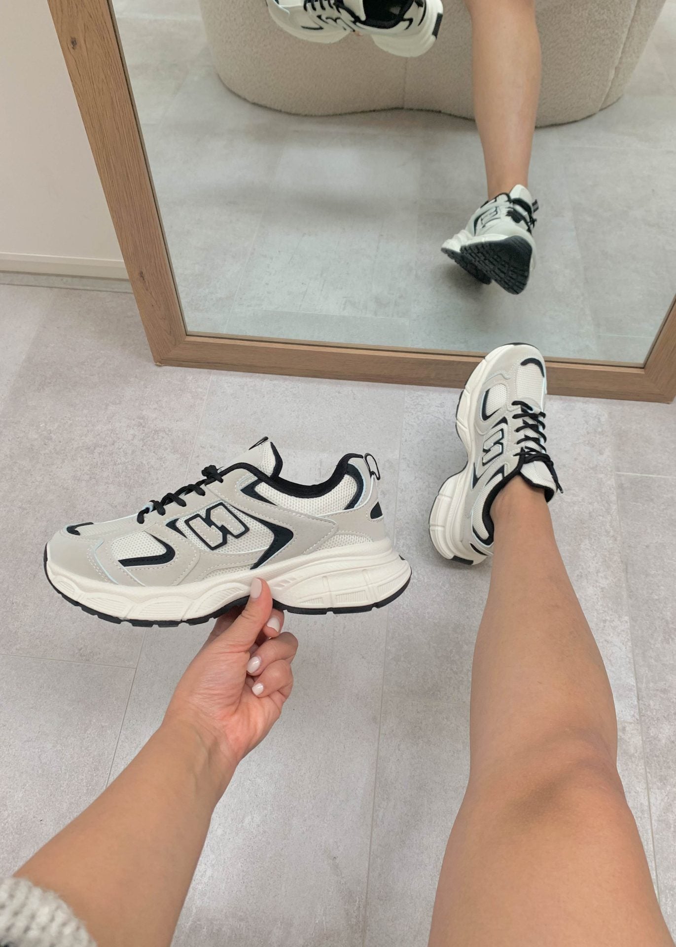 Vrouwen Must-Have Sneakers Met Chunky Zool
