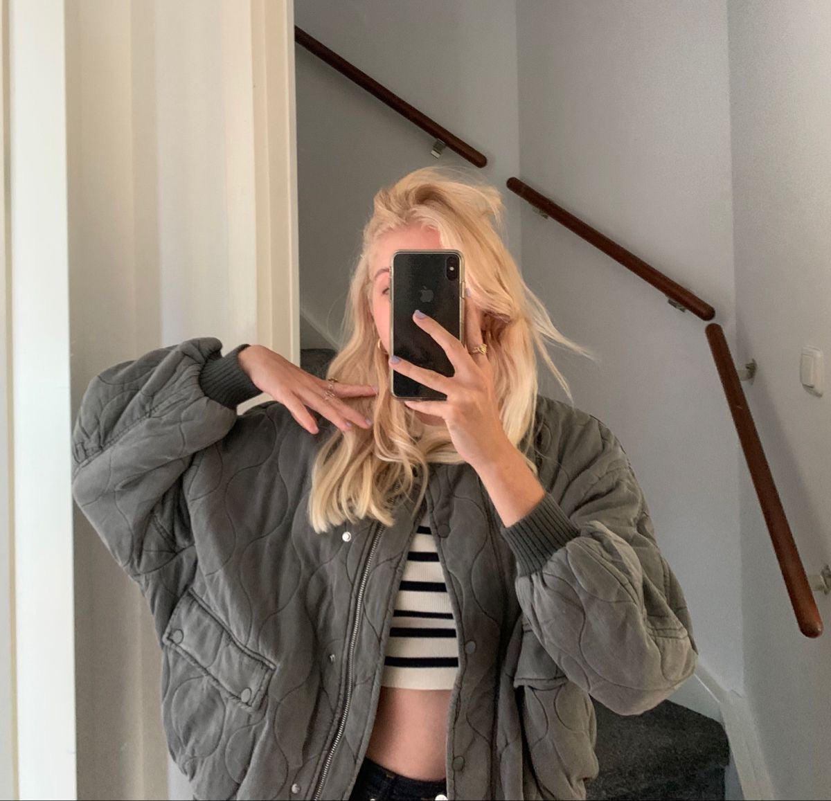 Lina - Bomberjack met Oversized Fit