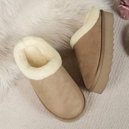 Dames Warme Winterpantoffels Met Comfortabele Voering