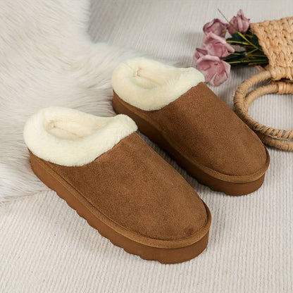 Dames Warme Winterpantoffels Met Comfortabele Voering