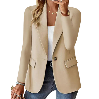 Ella - Elegante blazer met één knoop en getailleerde pasvorm