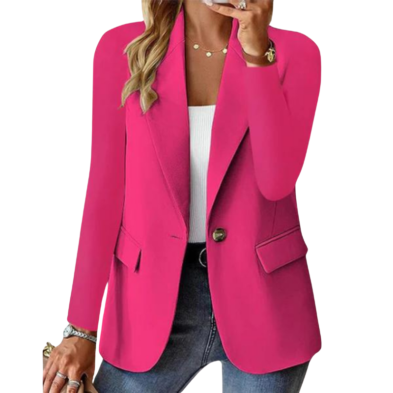 Ella - Elegante blazer met één knoop en getailleerde pasvorm