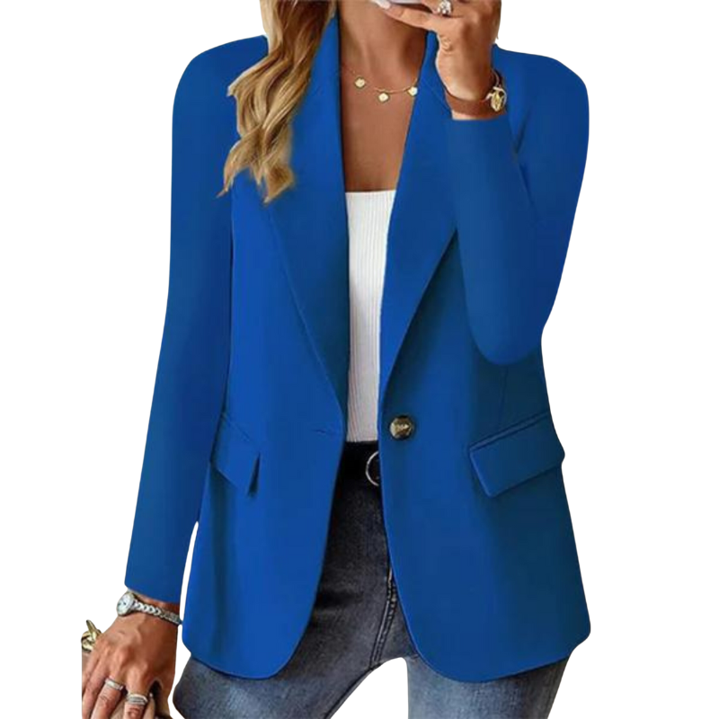 Ella - Elegante blazer met één knoop en getailleerde pasvorm