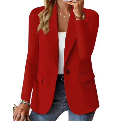Ella - Elegante blazer met één knoop en getailleerde pasvorm